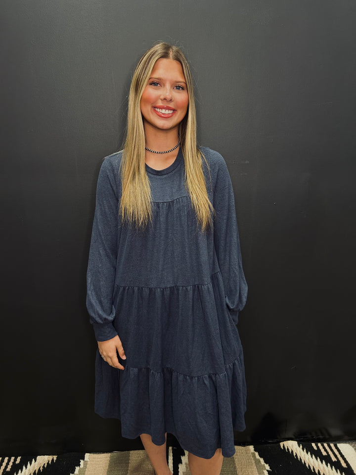 Still Be Here Layered Dress - 4 Colors*