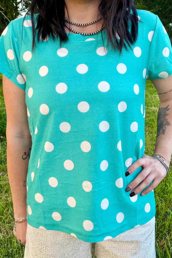 Sterling Kreek Dot & Dandy Top