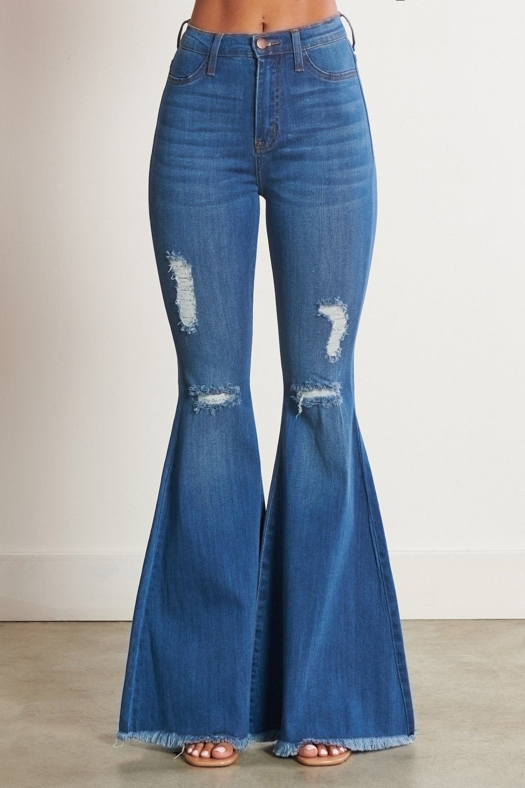 The Lainey Concert Bell Bottom Jeans | gussieduponline