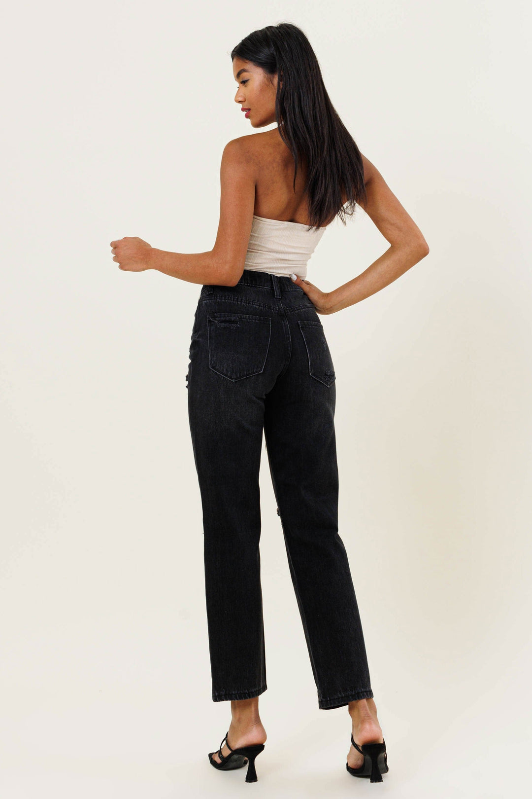 When The Sun Goes Down Straight Leg Jeans | gussieduponline