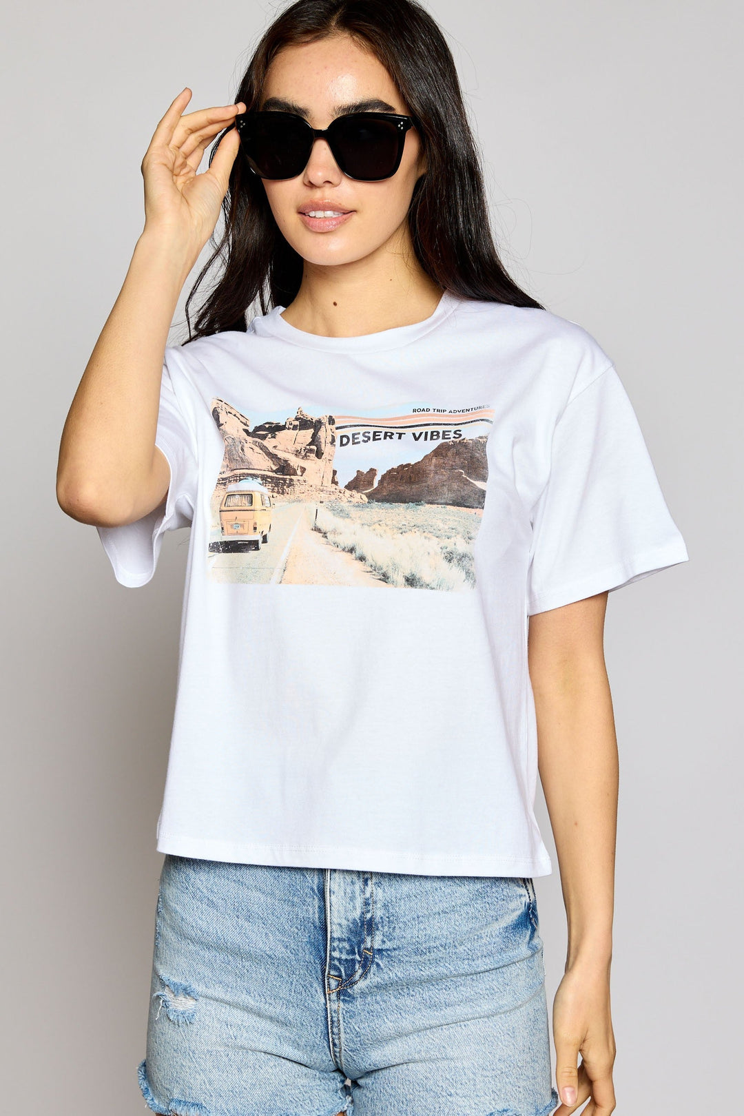 Desert Vibes Road Trip Adventures Tee | gussieduponline