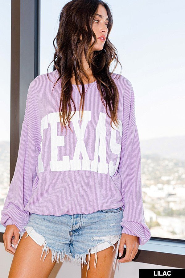 The Texas Graphic Sweatshirt (MULTIPLE COLORS) | gussieduponline