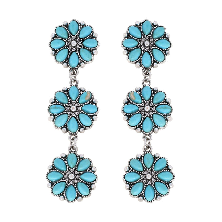 Western Petals Earrings | gussieduponline