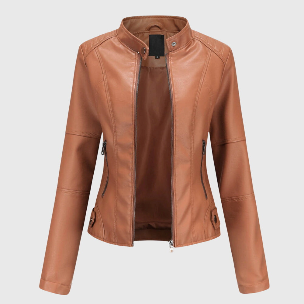 Giorgina - Stylish Leather Jacket For Women
