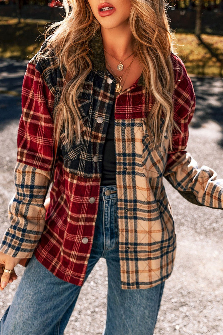 Part Of Nature Plaid Shacket | gussieduponline