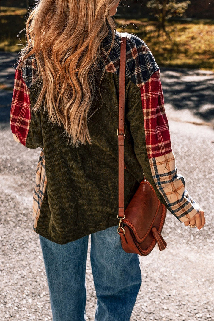 Part Of Nature Plaid Shacket | gussieduponline