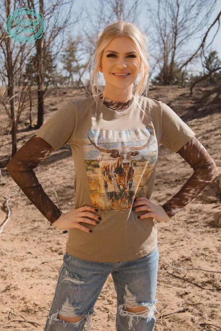 PLUS Sterling Kreek Barnwood Boss Short Sleeve Tee | gussieduponline