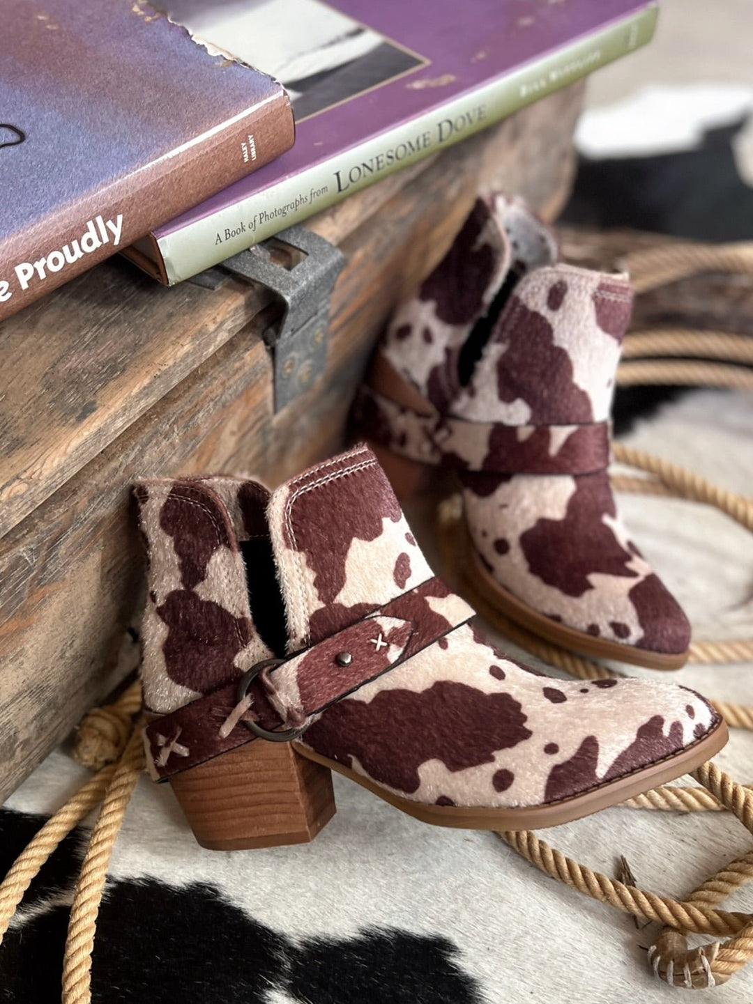 Moove Out The Pasture Booties | gussieduponline