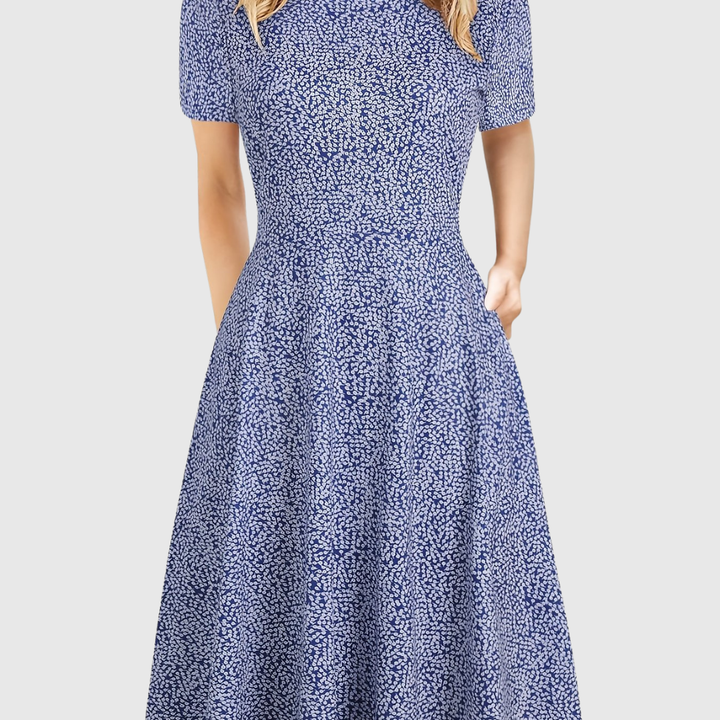 Evelyn Quinn | Retro A-Line Summer Dress