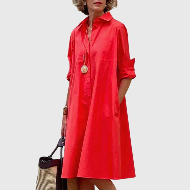 Paige - Elegant Dress With Pockets