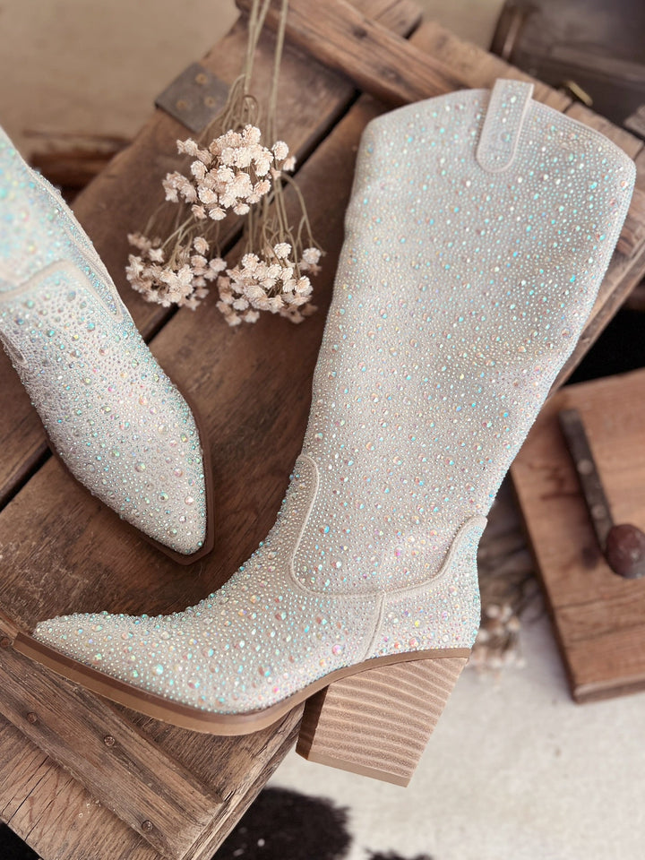 Very G Tall In A Silver Cadillac Boots* | gussieduponline