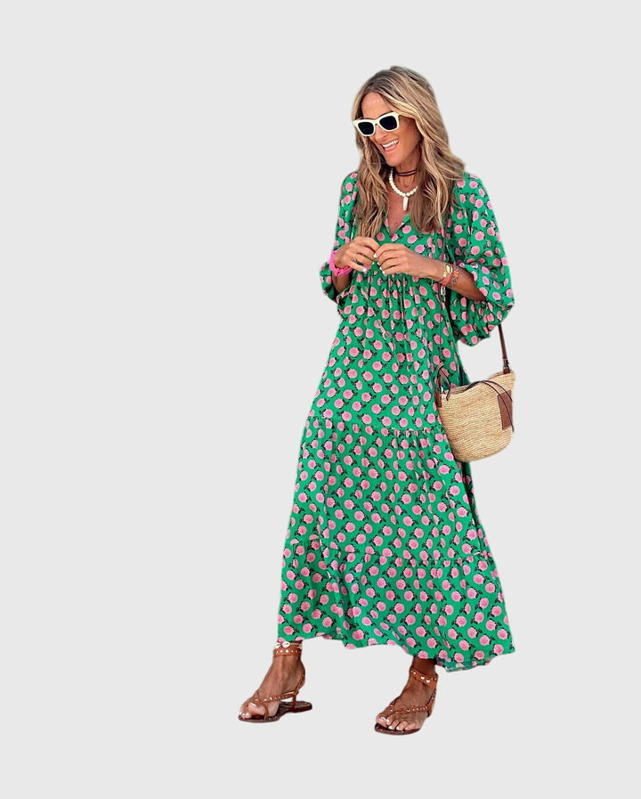 Sarah - Boho Maxi Dress