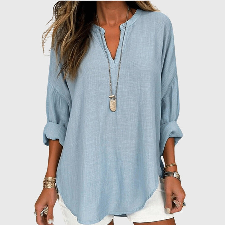 Lenara | Flowy Elegant Beach Shirt