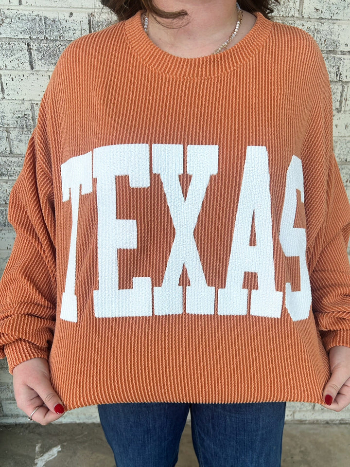 The Texas Graphic Sweatshirt (MULTIPLE COLORS) | gussieduponline