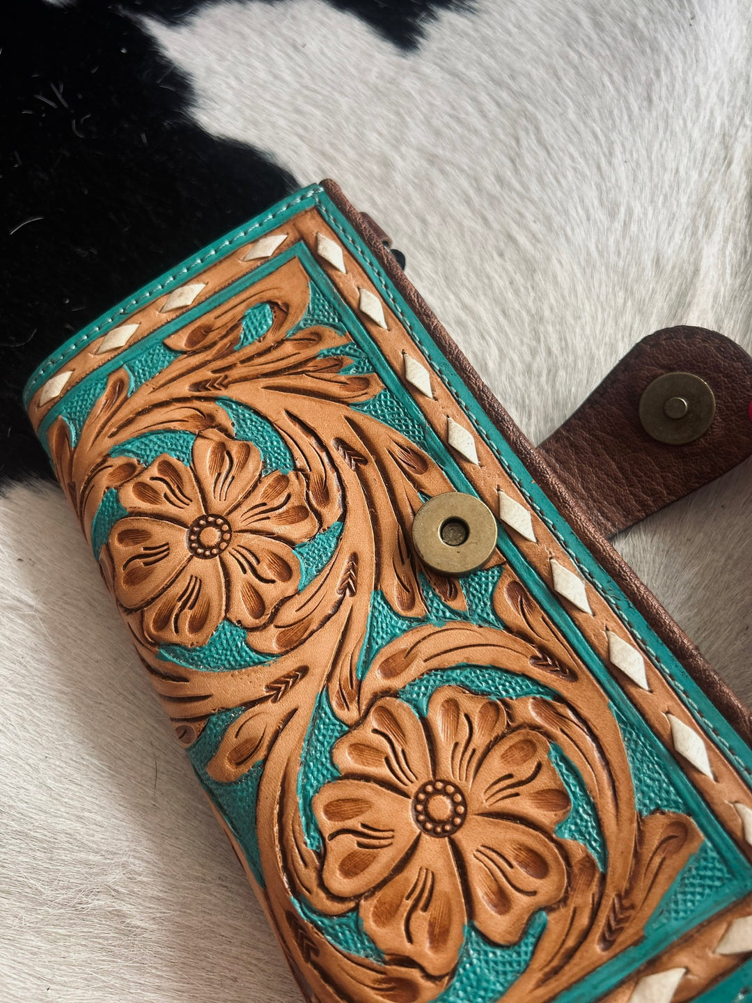 American Darling Boho Turquoise Wallet Crossbody