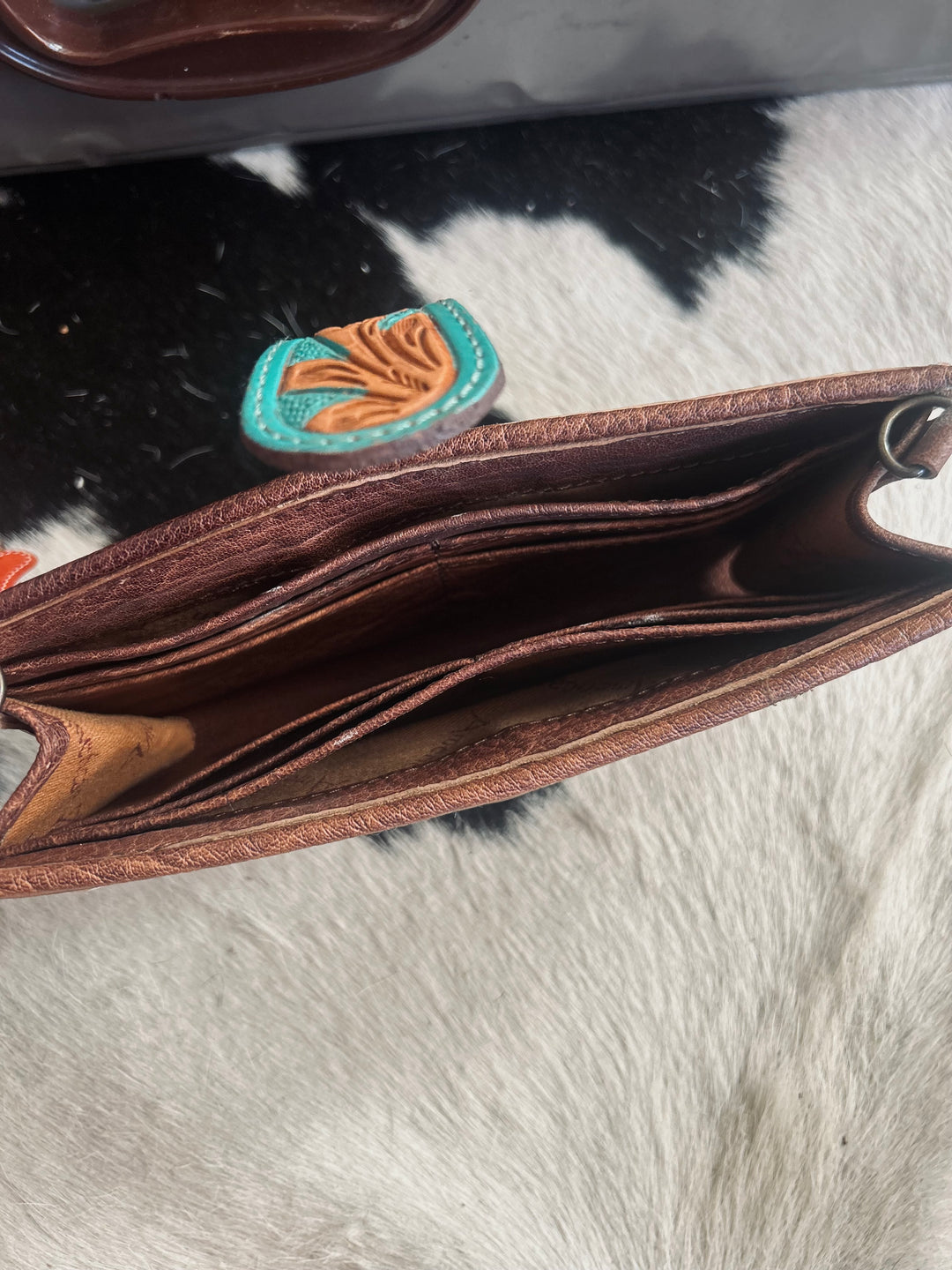 American Darling Boho Turquoise Wallet Crossbody