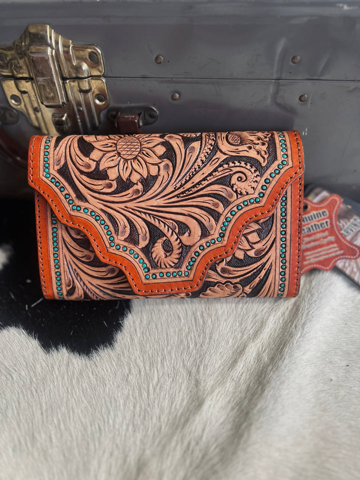 American Darling Sunset in Tucson Wallet Crossbody