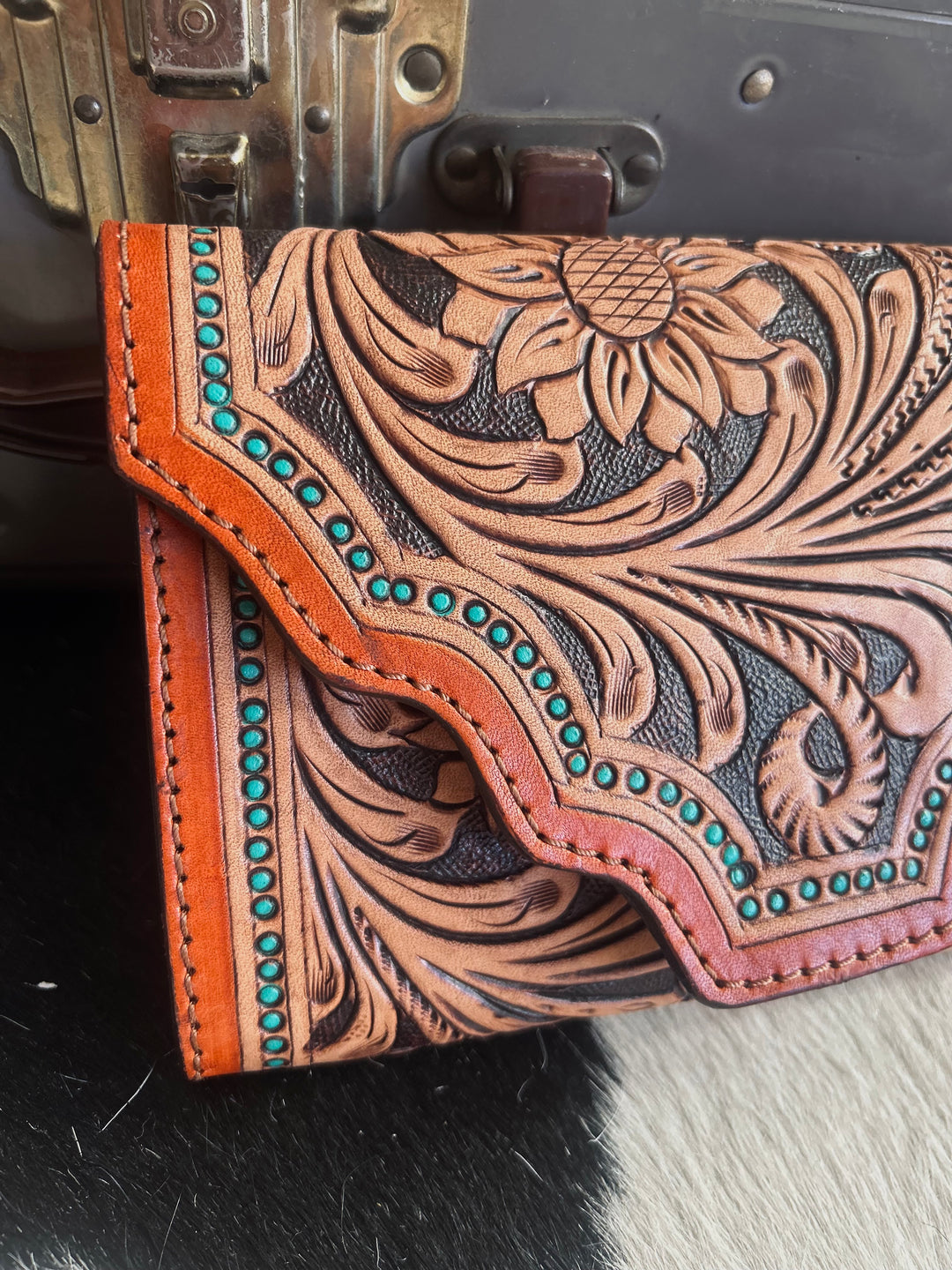 American Darling Sunset in Tucson Wallet Crossbody