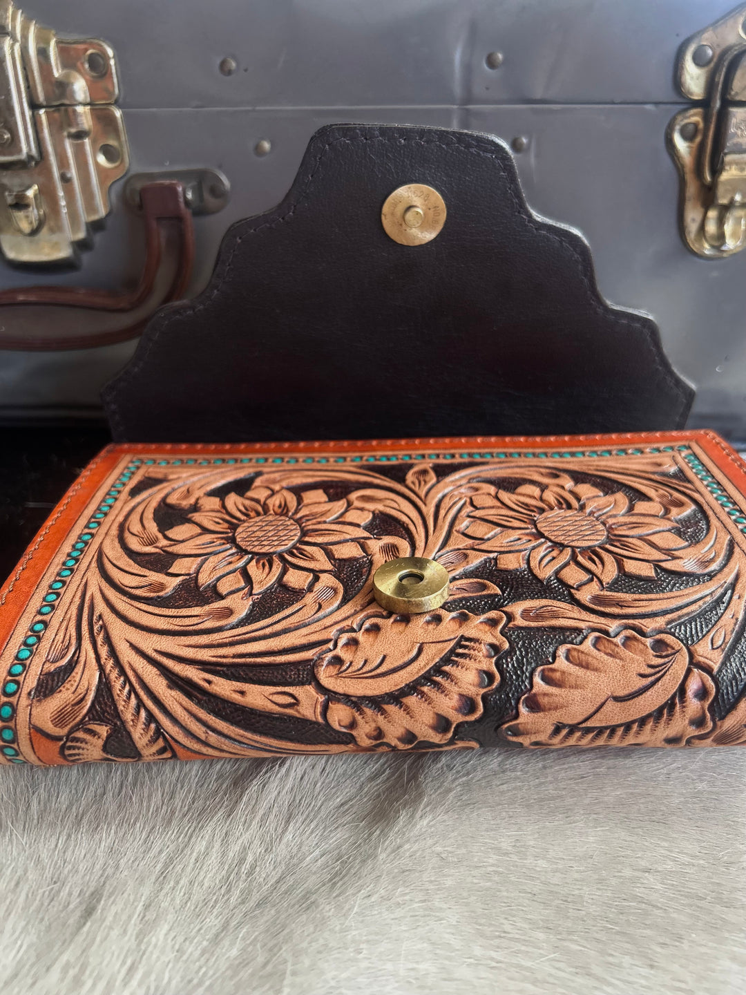 American Darling Sunset in Tucson Wallet Crossbody