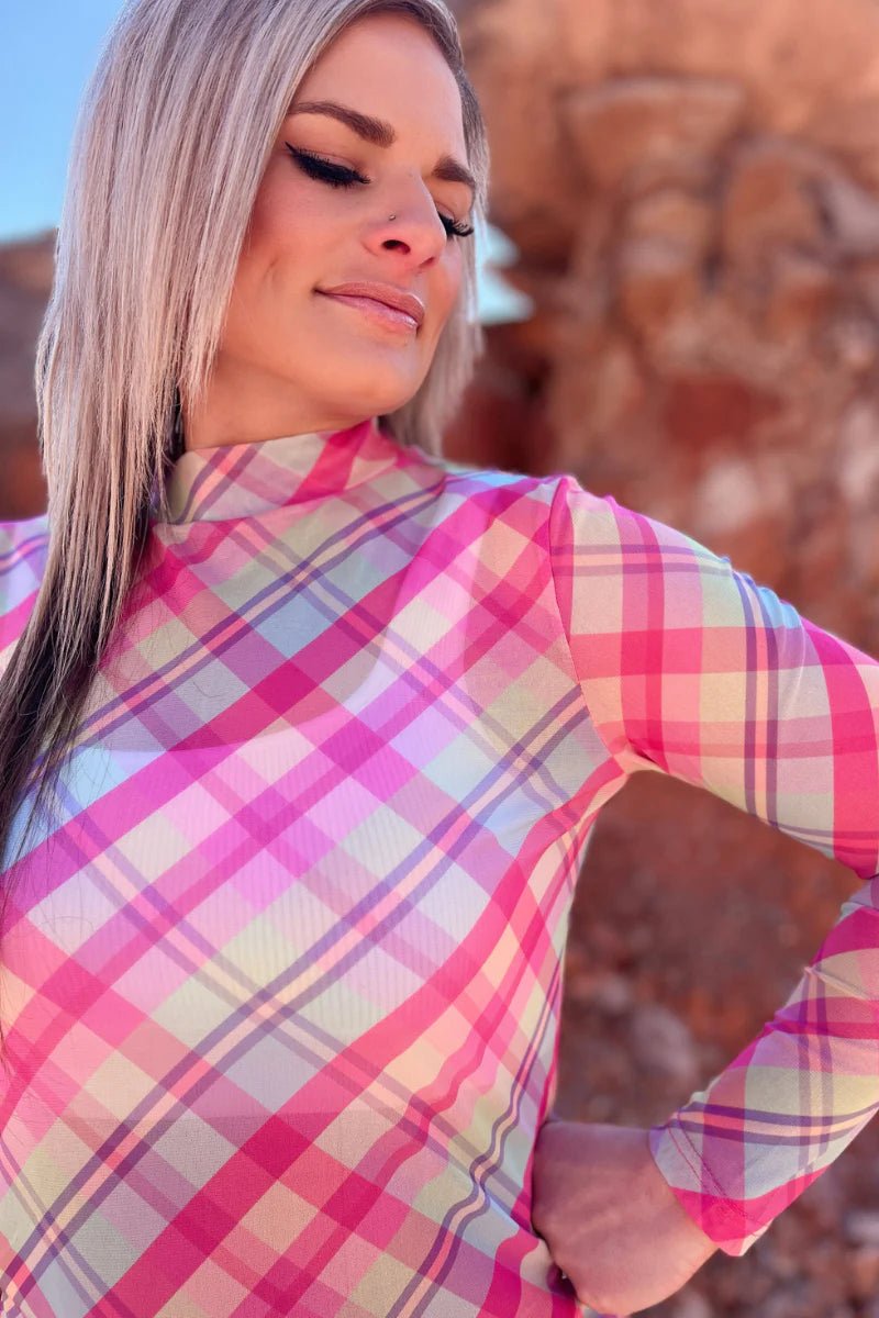 April Showers Mesh Top | gussieduponline