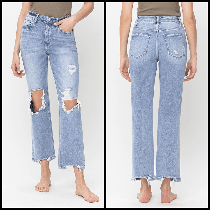 90's Rich Straight Jeans | gussieduponline