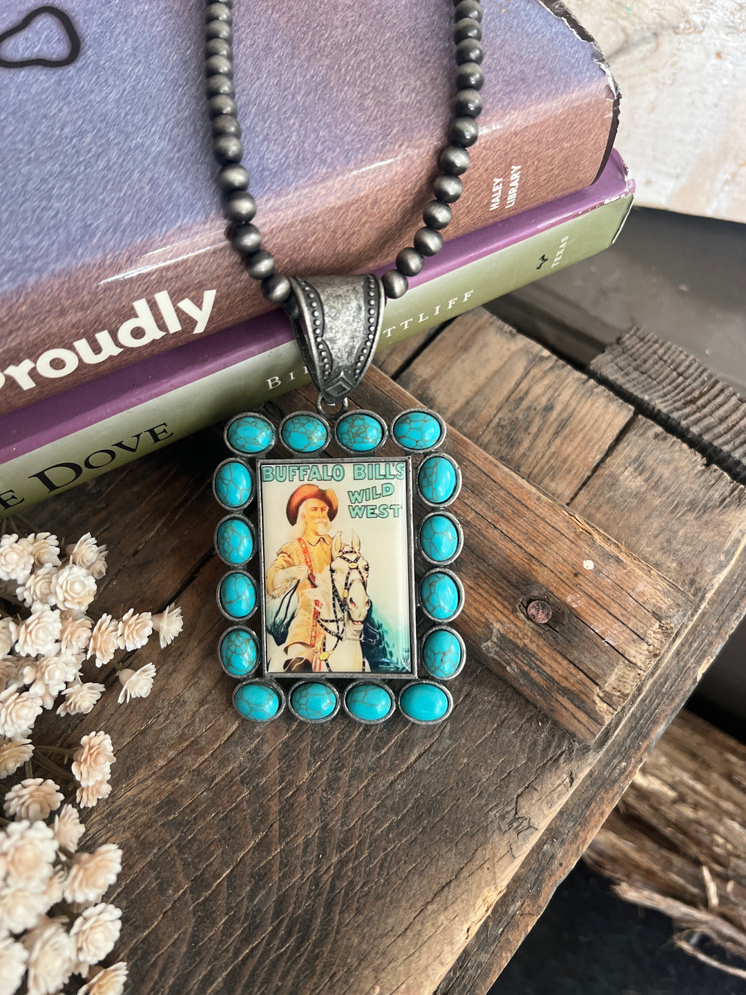 Buffalo Bill's Wild West Vintage Inspired Pendant