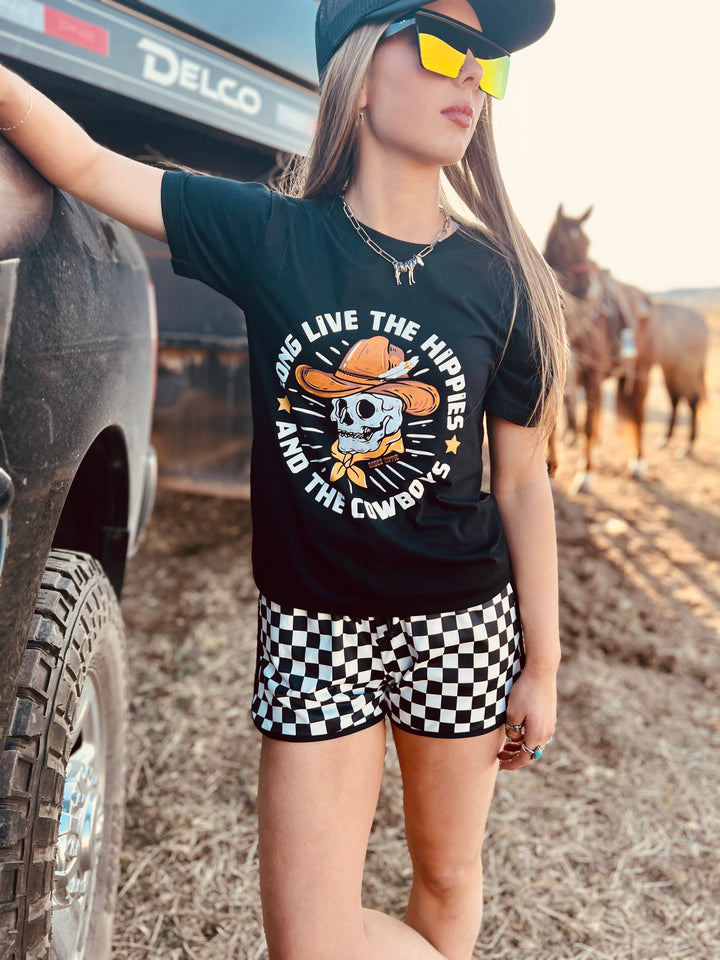 Hippies & Cowboys Snap Back Cap | gussieduponline