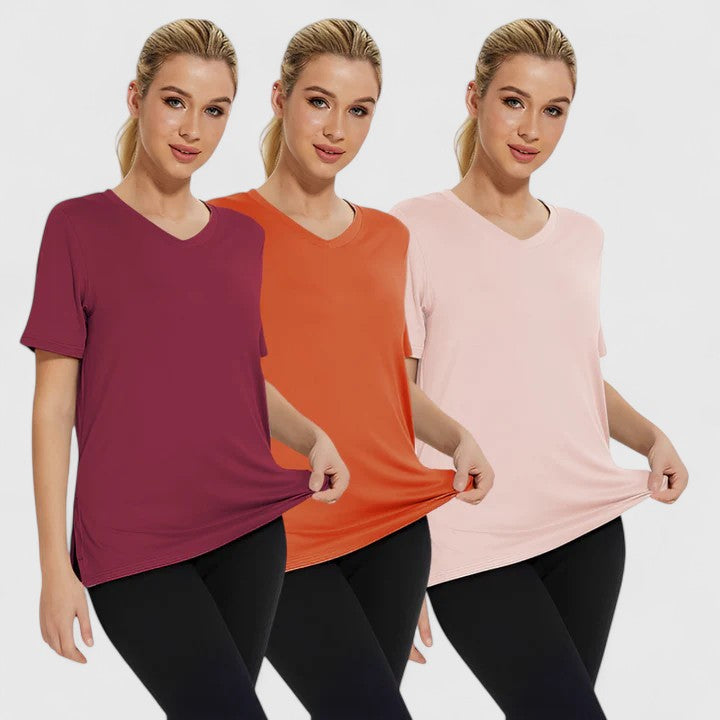 Samantha | Comfortable Tee (Pack Of 3)