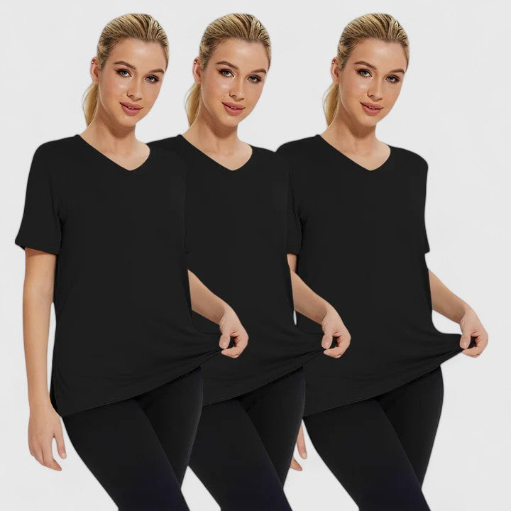 Samantha | Comfortable Tee (Pack Of 3)