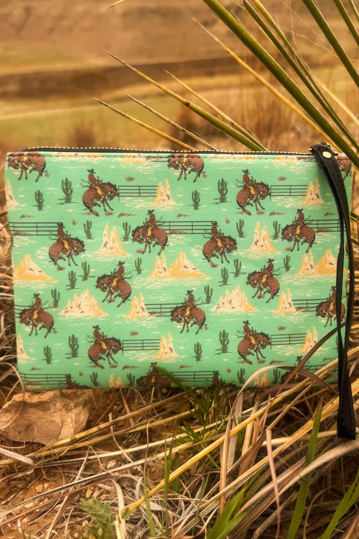 Sterling Kreek Desert Bronc Cosmetic Bag