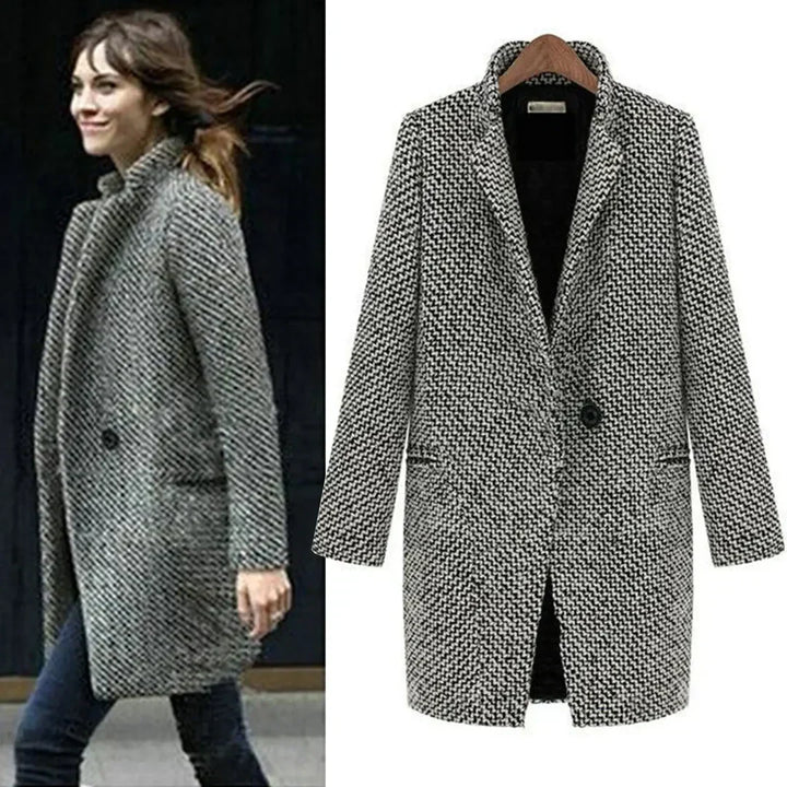 Amara | Long Wool Coat