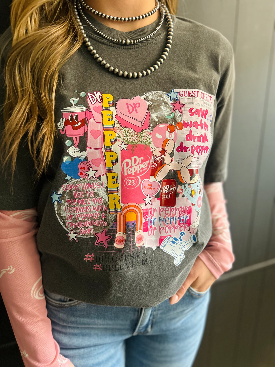 Dr Pepper Collage Graphic Tee