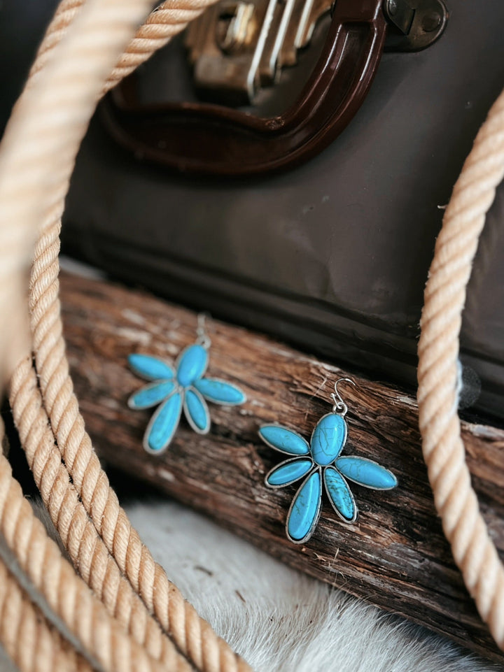 Dragon Fly Turquoise Earrings | gussieduponline