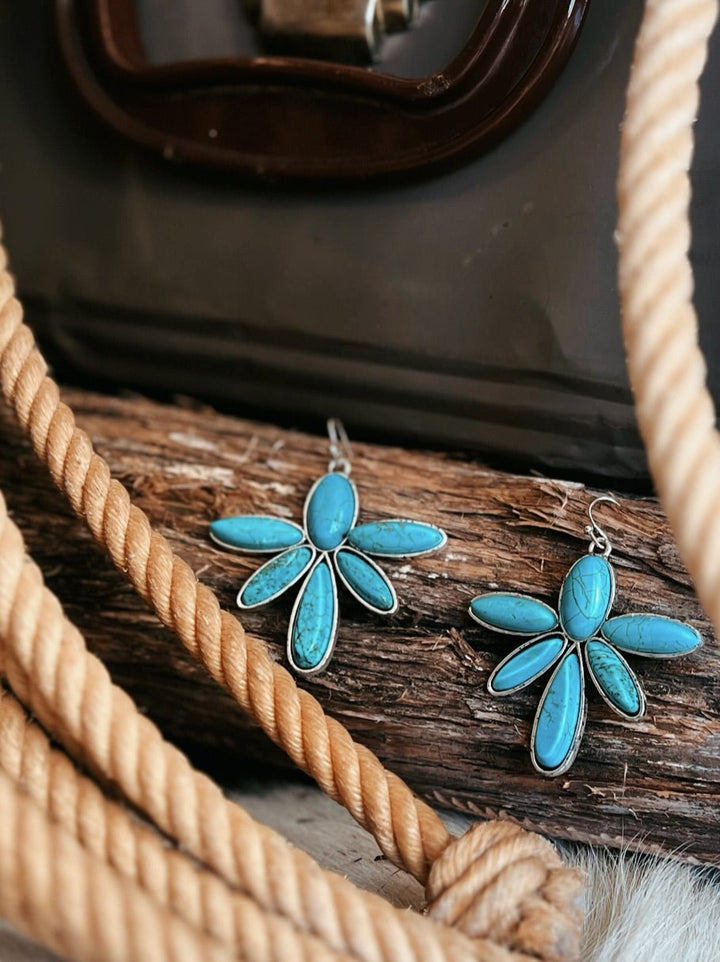 Dragon Fly Turquoise Earrings | gussieduponline
