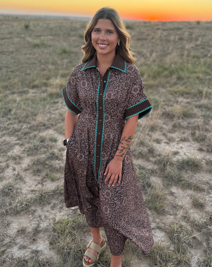 Sterling Kreek Buckstitch Dress