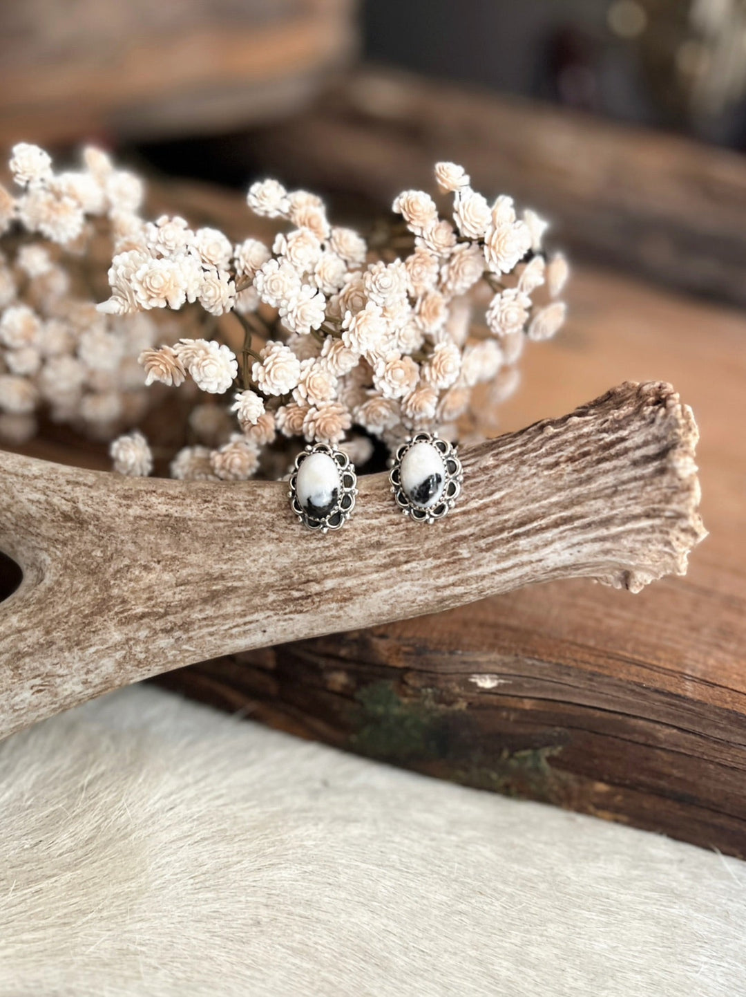 Madam Navajo Sterling Silver Earrings | gussieduponline