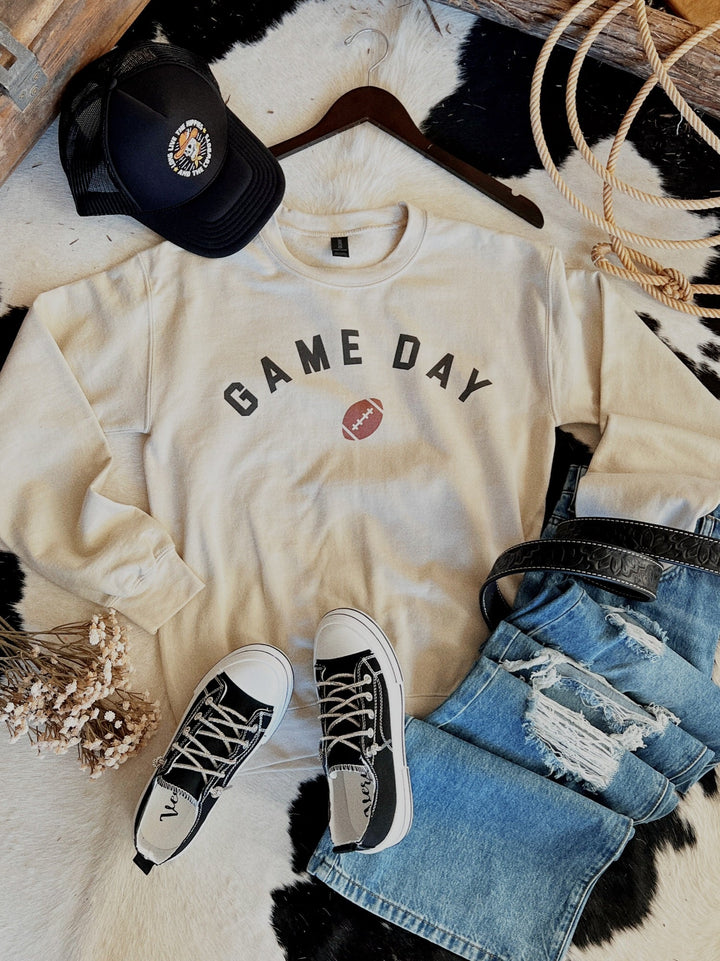 Game Day Crew Neck Sweatshirt | gussieduponline