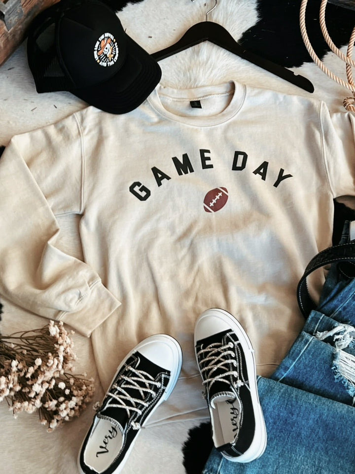 Game Day Crew Neck Sweatshirt | gussieduponline