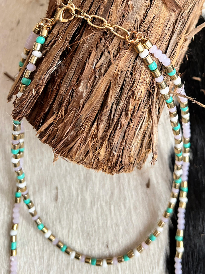 Panache Pink Princess Necklace | gussieduponline