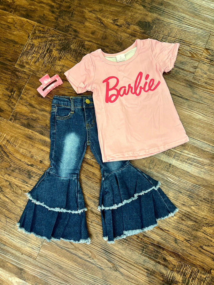Kids Mini Barbie Tee | gussieduponline