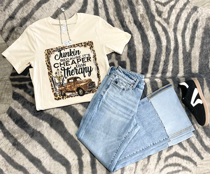 Junkin Cheaper Than Therapy Graphic Tee