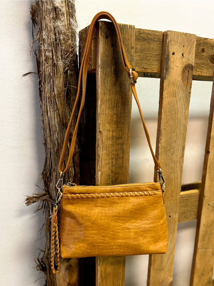 Joy Susan Whip Stitch Convertible Crossbody Bag