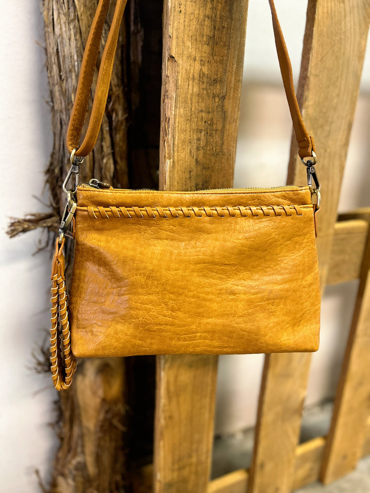 Joy Susan Whip Stitch Convertible Crossbody Bag