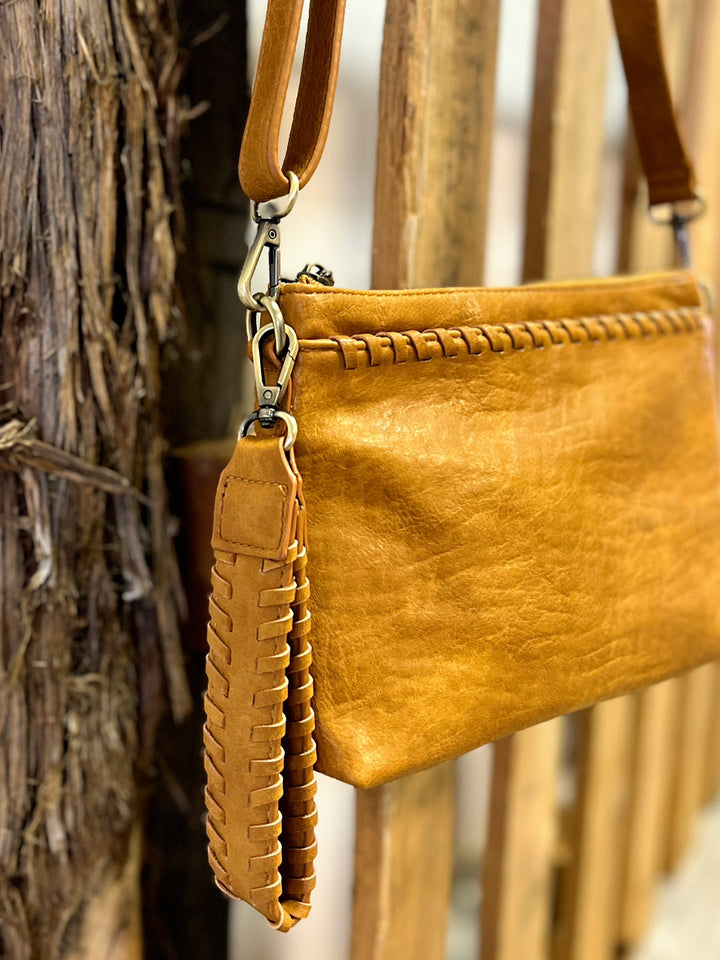 Joy Susan Whip Stitch Convertible Crossbody Bag