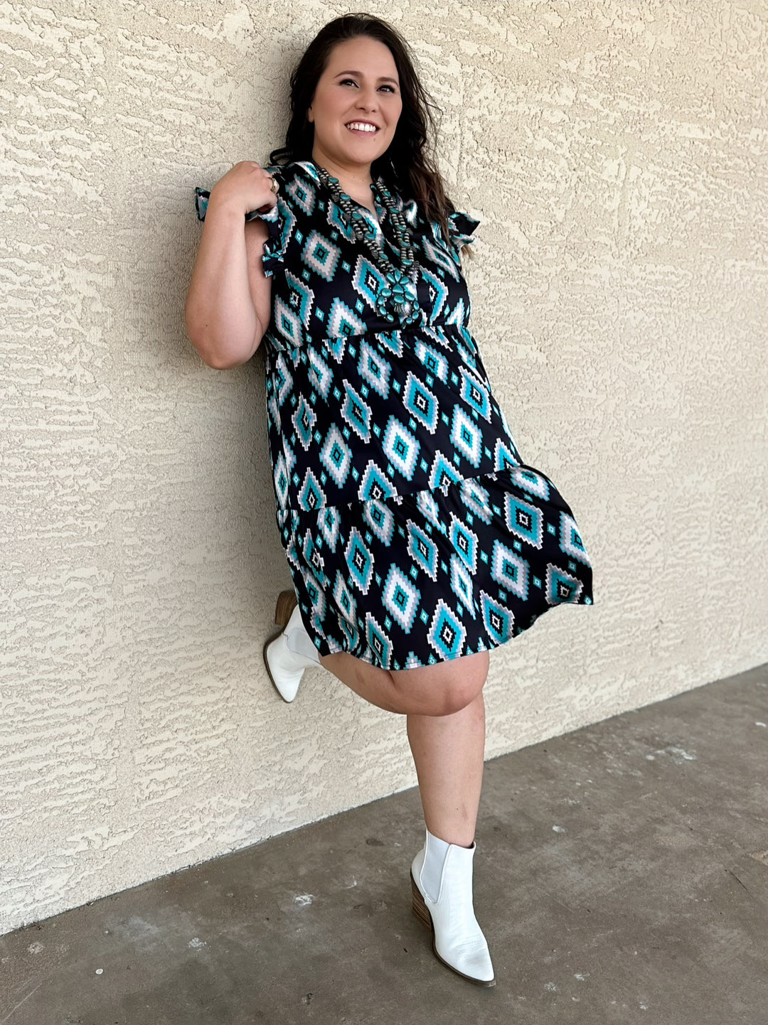 PLUS Sterling Kreek Black Needed Me Dress | gussieduponline