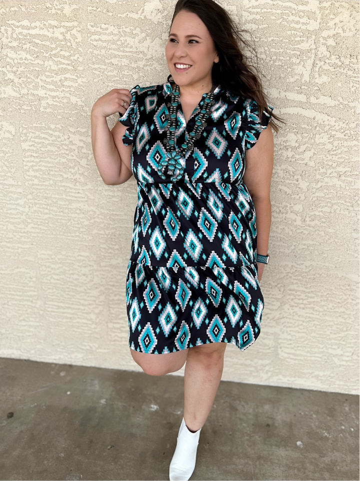 PLUS Sterling Kreek Black Needed Me Dress | gussieduponline