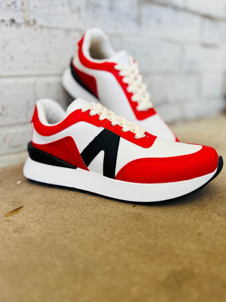 She's On Fire Sneakers | gussieduponline