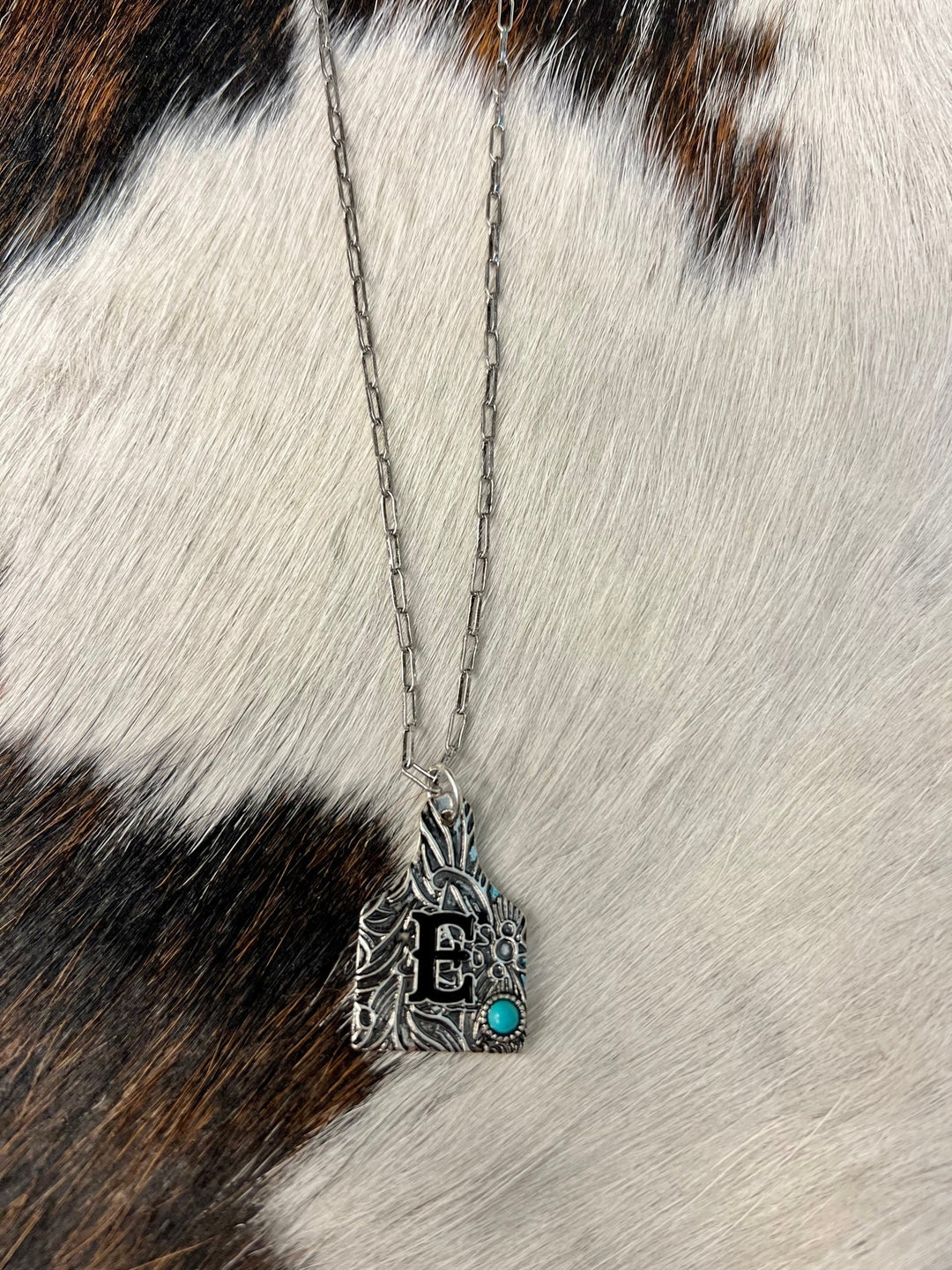 Initially Tagged Letter Necklace | gussieduponline