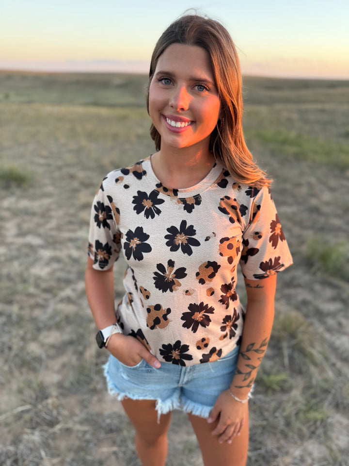 Sterling Kreek Desert Leopard Top
