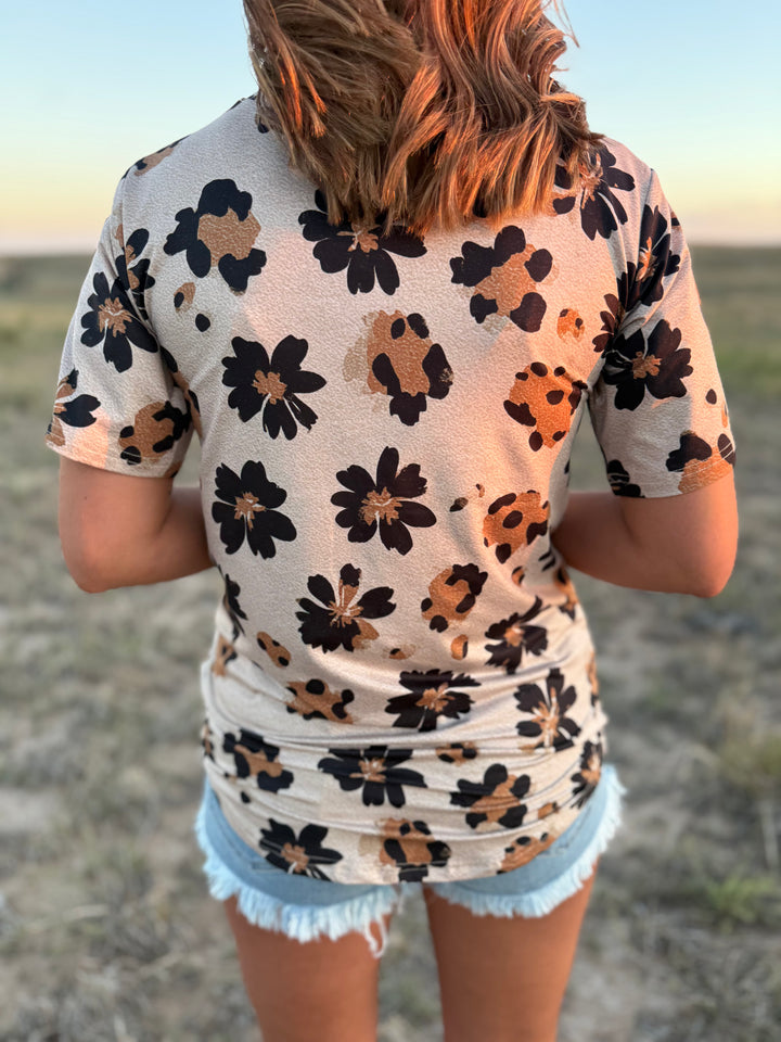 Sterling Kreek Desert Leopard Top